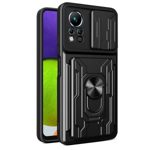 Etui Exoguard Cardshield - Infinix Hot 11s - Black