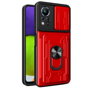 Etui Exoguard Cardshield - Infinix Hot 11s - Red