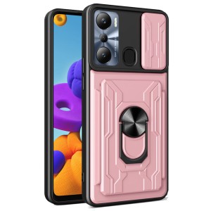 Etui Exoguard Cardshield - Infinix Hot 12i / Hot 20i – Rose