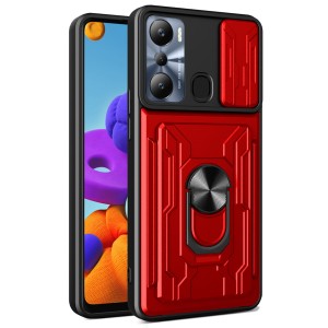 Etui Exoguard Cardshield - Infinix Hot 12i / Hot 20i - Red