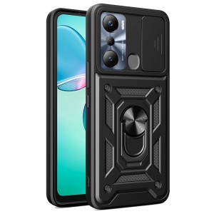 Etui Exoguard Camshield - Infinix Hot 12i / Hot 20i - Black