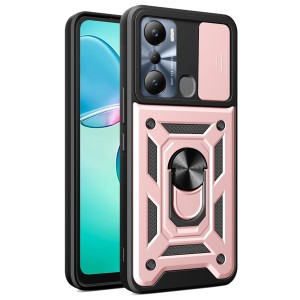 Etui Exoguard Camshield - Infinix Hot 12i / Hot 20i - Rose