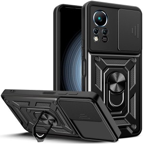 Etui Exoguard Camshield - Infinix Hot 11s - Black