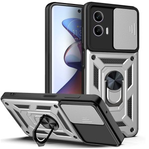 Etui Exoguard Camshield - Motorola Moto G73 5g - Silver