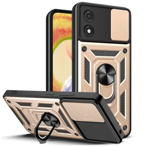 Etui Exoguard Camshield - Motorola Moto E13 - Gold