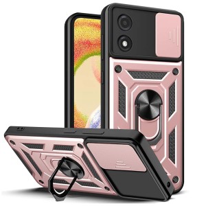 Etui Exoguard Camshield - Motorola Moto E13 - Rose