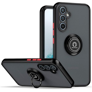 Etui Exoguard O-Ring - Samsung Galaxy A34 5g - Black / Red