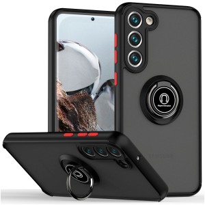 Etui Exoguard O-Ring - Samsung Galaxy S23 Plus - Black / Red