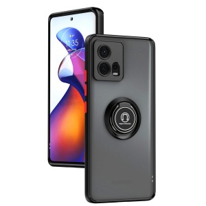 Etui Exoguard O-Ring - Motorola Edge 30 Fusion - Black / Red