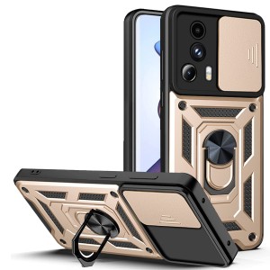 Etui Exoguard Camshield - Xiaomi 13 Lite - Gold