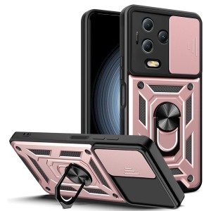 Etui Exoguard Camshield - Infinix Note 12 2023 / 12 Pro - Rose