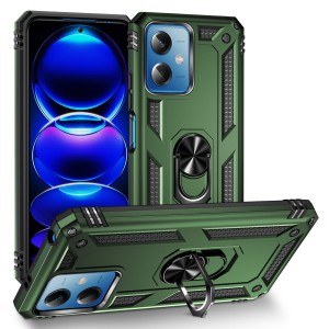 Etui Exoguard Armor Ring - Xiaomi Redmi Note 12 5g / Poco X5 5g - Dark Green