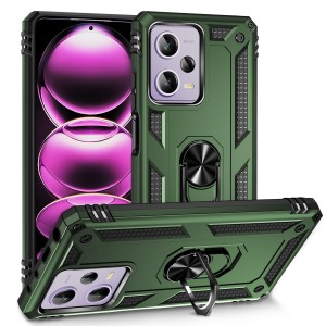 Etui Exoguard Armor Ring - Xiaomi Redmi Note 12 Pro 5g / Poco X5 Pro 5g - Dark Green