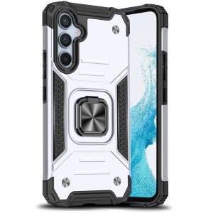 Etui Exoguard Qring - Samsung Galaxy A34 5g - Silver