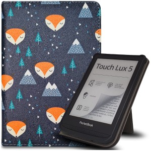 Etui Exoguard Stand - Pocketbook Color / Touch Hd 3 / Lux 4 / Lux 5 - Little Foxes