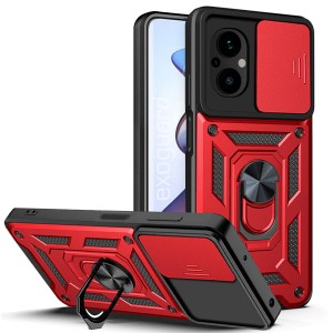 Etui Exoguard Camshield - Xiaomi Poco M5 - Red
