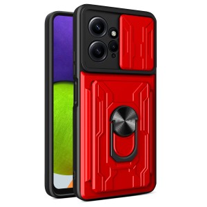 Etui Exoguard Cardshield - Xiaomi Redmi Note 12 (4g) - Red