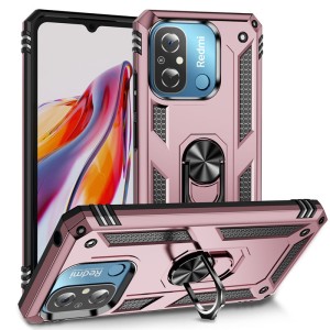 Etui Exoguard Armor Ring - Xiaomi Redmi 12c - Rose