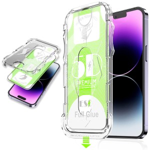 Szkło Exoguard Full Glue Case Friendly - Apple Iphone 14