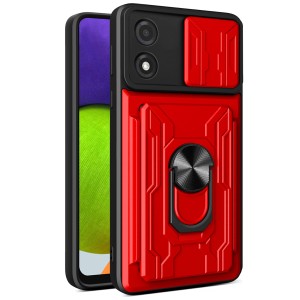 Etui Exoguard Cardshield - Motorola Moto E13 - Red