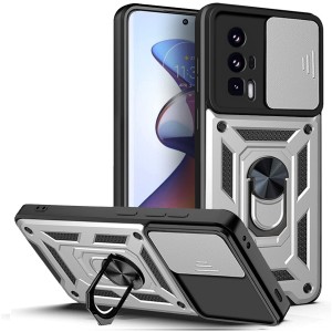 Etui Exoguard Camshield - Xiaomi Poco F5 Pro - Silver