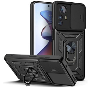 Etui Exoguard Camshield - Xiaomi Redmi Note 12s - Black