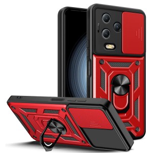 Etui Exoguard Camshield - Infinix Note 12 2023 / 12 Pro - Red