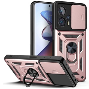 Etui Exoguard Camshield - Xiaomi Poco F5 - Rose
