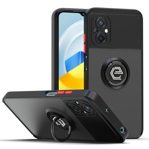 Etui Exoguard O-Ring - Xiaomi Poco M5 - Black / Red