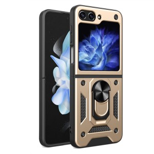 Etui Exoguard Camshield - Samsung Galaxy Z Flip 5 - Gold