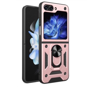 Etui Exoguard Camshield - Samsung Galaxy Z Flip 5 - Rose Gold