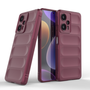 Etui Exoguard Magic Cover - Xiaomi Poco F5 – Dark Red