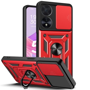 Etui Exoguard Camshield - Oppo A78 5g - Red