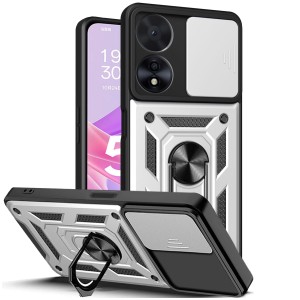 Etui Exoguard Camshield - Oppo A78 5g - Silver