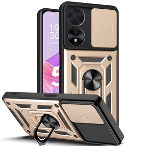 Etui Exoguard Camshield - Oppo A78 5g - Gold