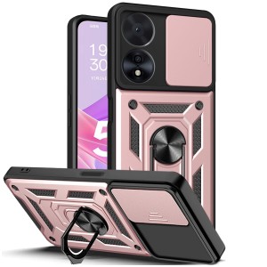 Etui Exoguard Camshield - Oppo A78 5g - Rose