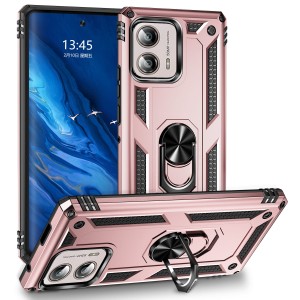 Etui Exoguard Armor Ring - Motorola Edge 40 Pro - Rose