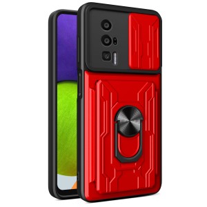 Etui Exoguard Cardshield - Xiaomi Poco F5 Pro - Red