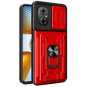 Etui Exoguard Cardshield - Xiaomi Poco M5 - Red