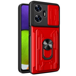 Etui Exoguard Cardshield - Realme C55 - Red