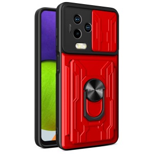 Etui Exoguard Cardshield - Infinix Note 12 2023 / 12 Pro - Red