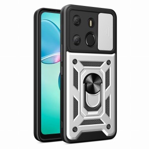 Etui Exoguard Camshield - Infinix Smart 7 / 7 Hd - Silver