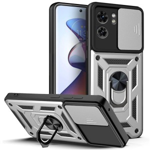 Etui Exoguard Camshield - Motorola Edge 40 - Silver