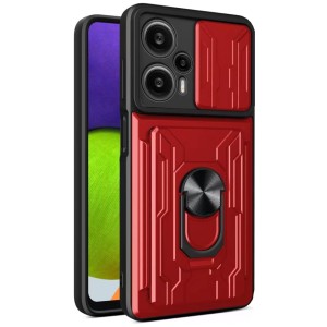 Etui Exoguard Cardshield - Xiaomi Poco F5 - Red