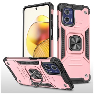 Etui Exoguard Qring - Motorola Moto G53 - Rose