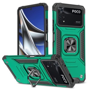 Etui Exoguard Qring - Xiaomi Poco M4 Pro (4g) - Dark Green