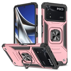 Etui Exoguard Qring - Xiaomi Poco M4 Pro (4g) - Rose