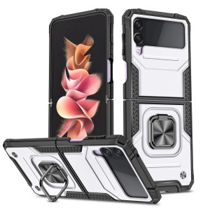 Etui Exoguard Qring - Samsung Galaxy Z Flip 4 (5g) - Silver