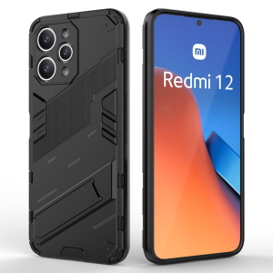 Etui Exoguard Bibercas - Xiaomi Redmi 12 - Black