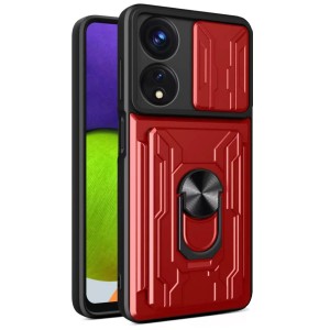 Etui Exoguard Cardshield - Infinix Smart 7 / 7 Hd - Red